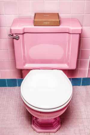 The pink house…