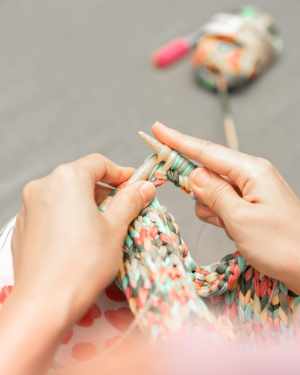 Why is everyone knitting?