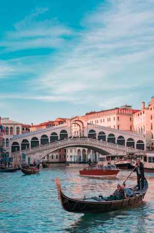 And then we went to Italy